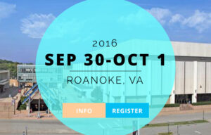 Roanoke, VA - September 30-October 1, 2016